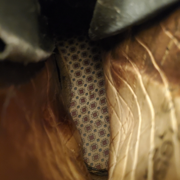 Vintage Vulcan Black Leather Lace-Up Combat Military Boots Men's Size 8E - Picture 9 of 9